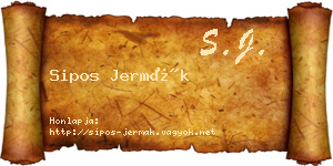 Sipos Jermák névjegykártya